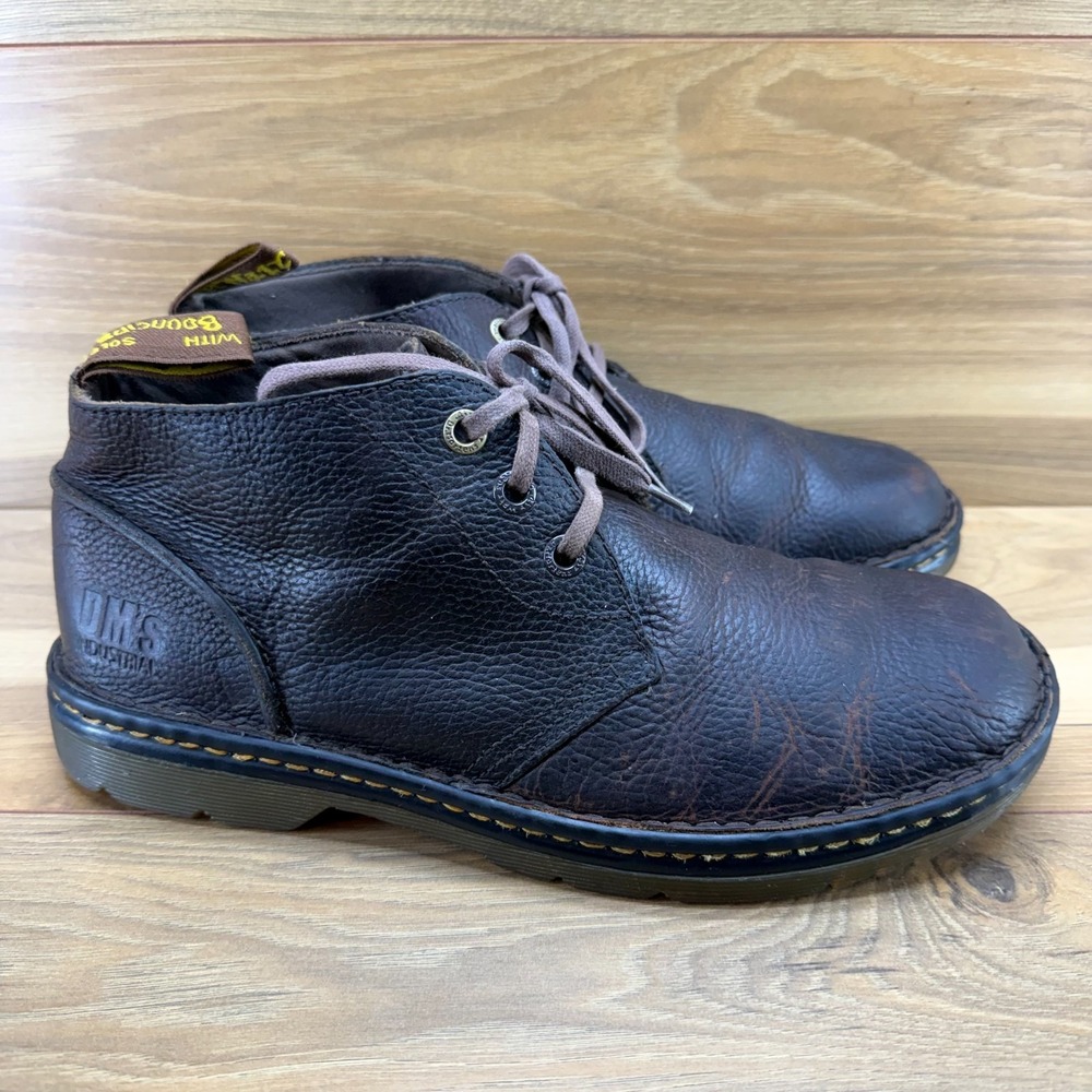 Dr Martens Sussex Chukka Desert Boot‎ Mens 11 Brown Leather Casual Minimalist